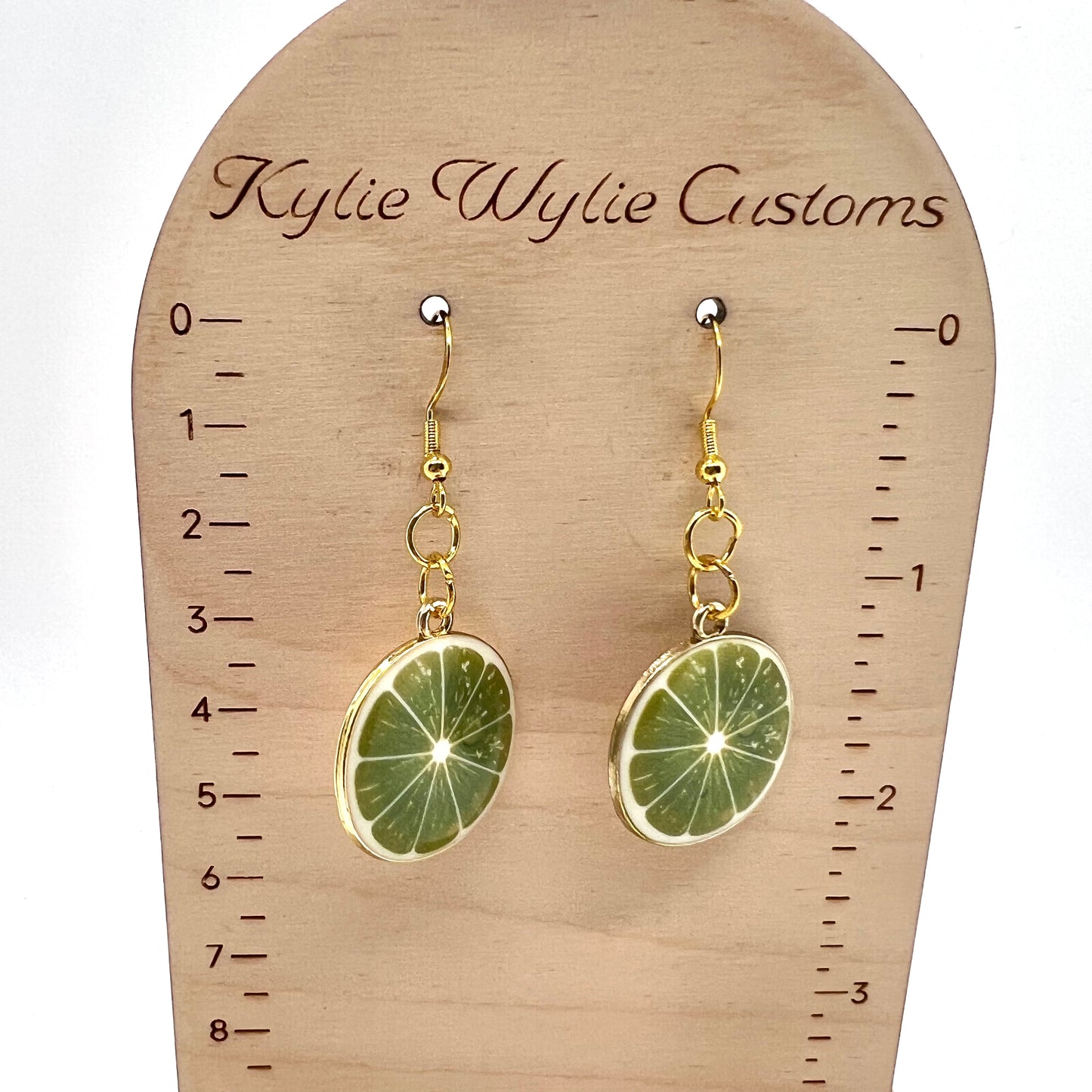 Lime Earrings