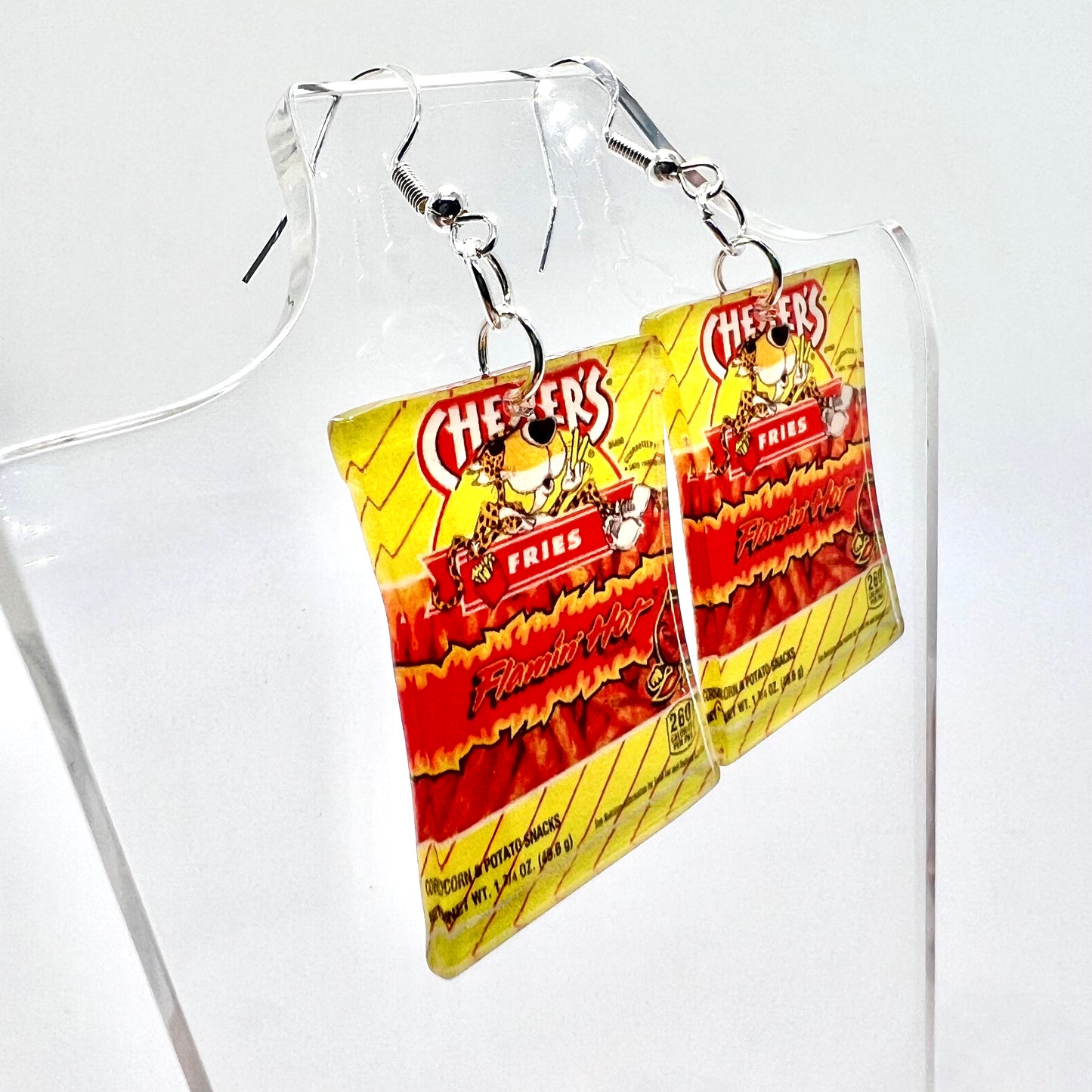 Hot Fries Chips Earrings