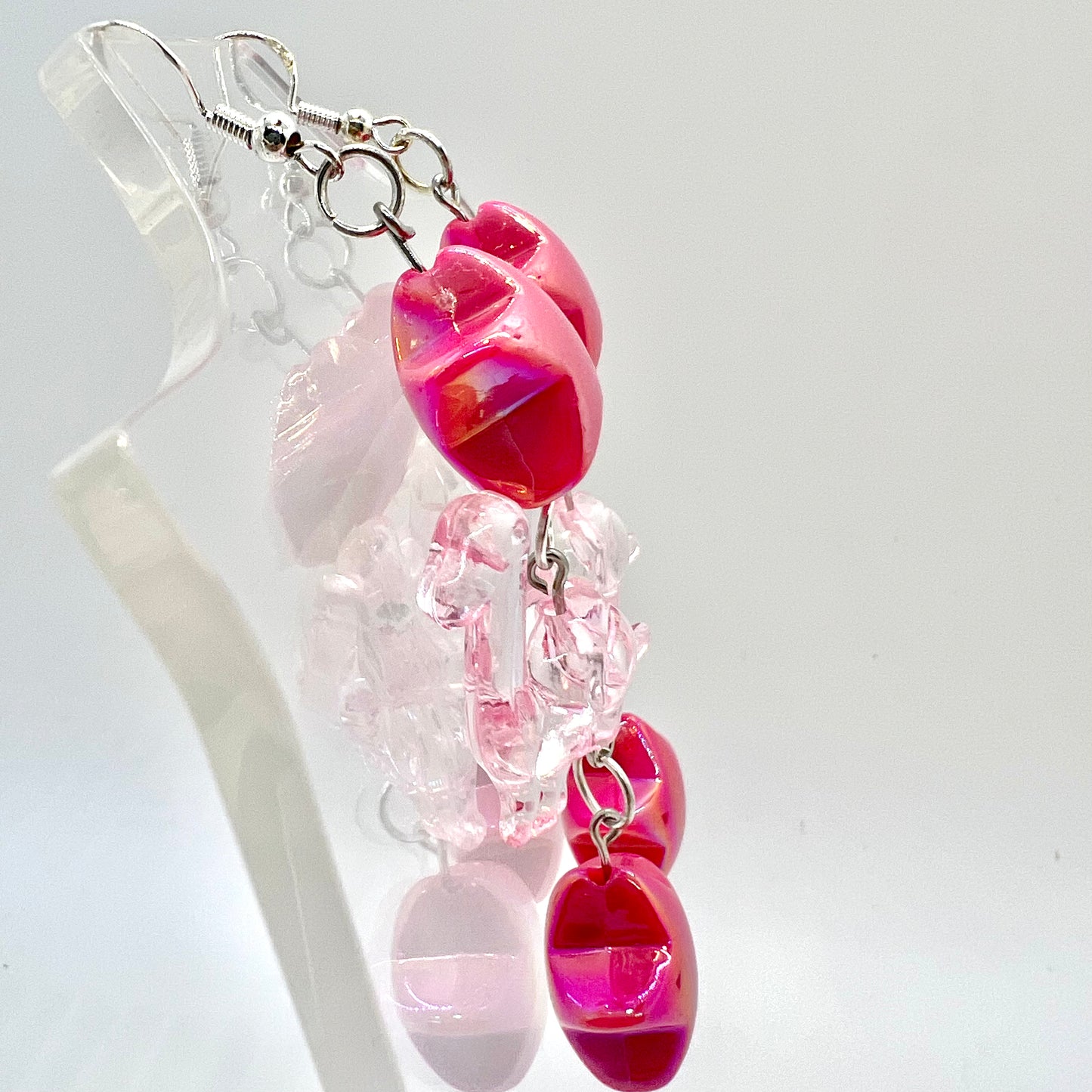 Dino Star Chain Earrings