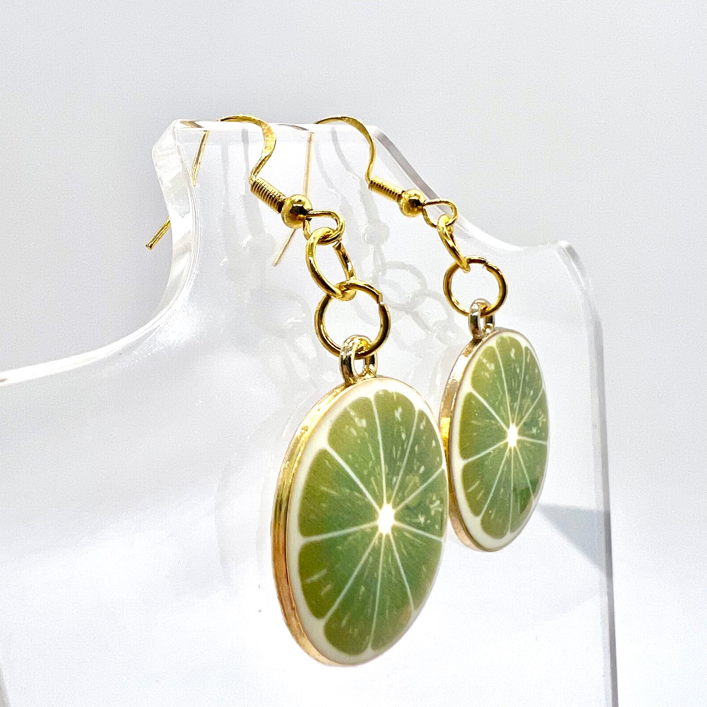 Lime Earrings