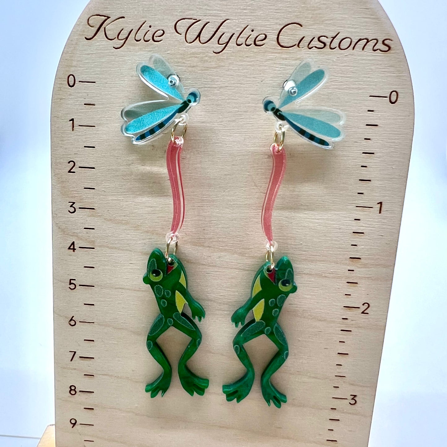 Frog & Fly Earrings
