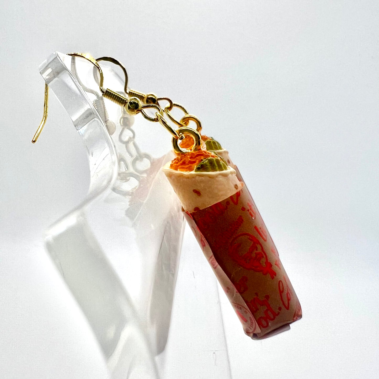 Chicken Wrap Earrings