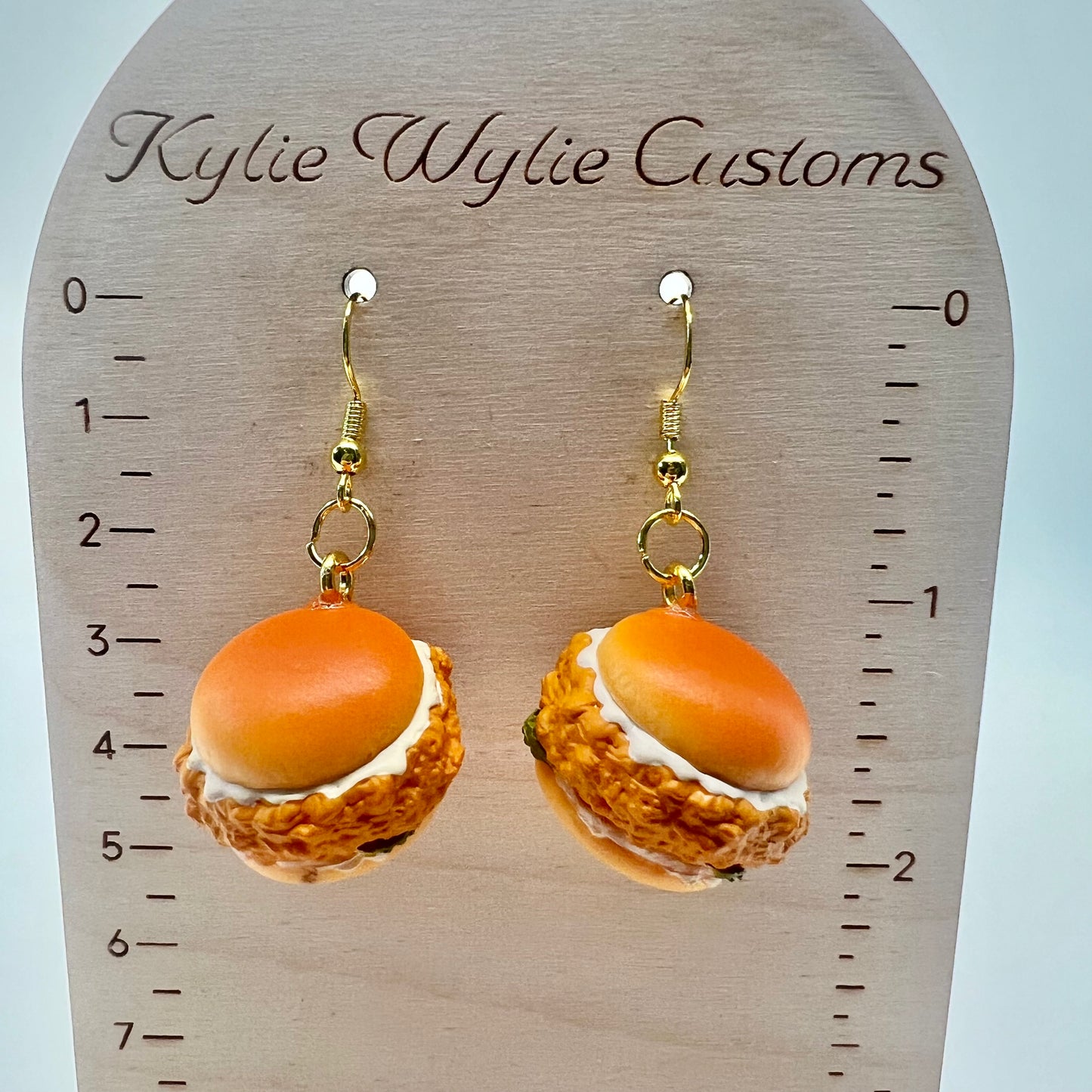Chicken Sandwich Earrings