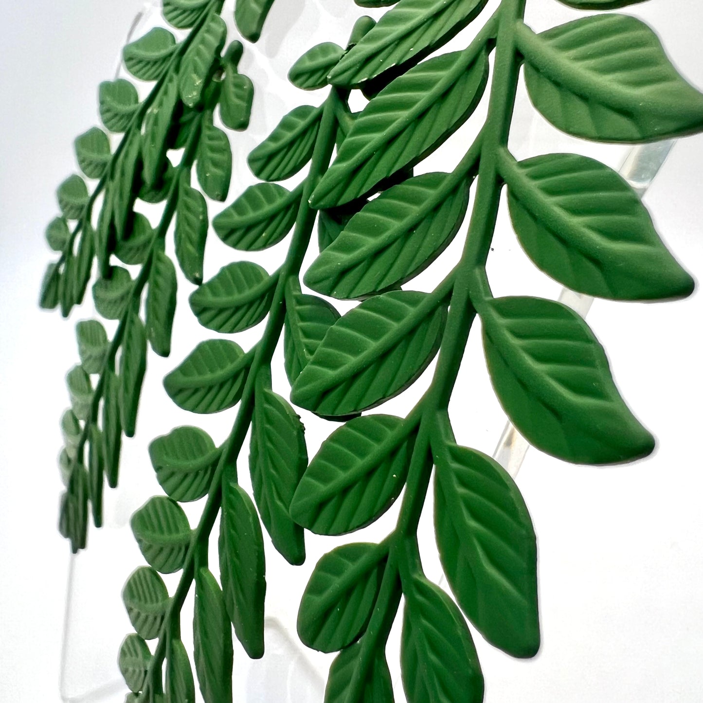 Large Plant Earrings
