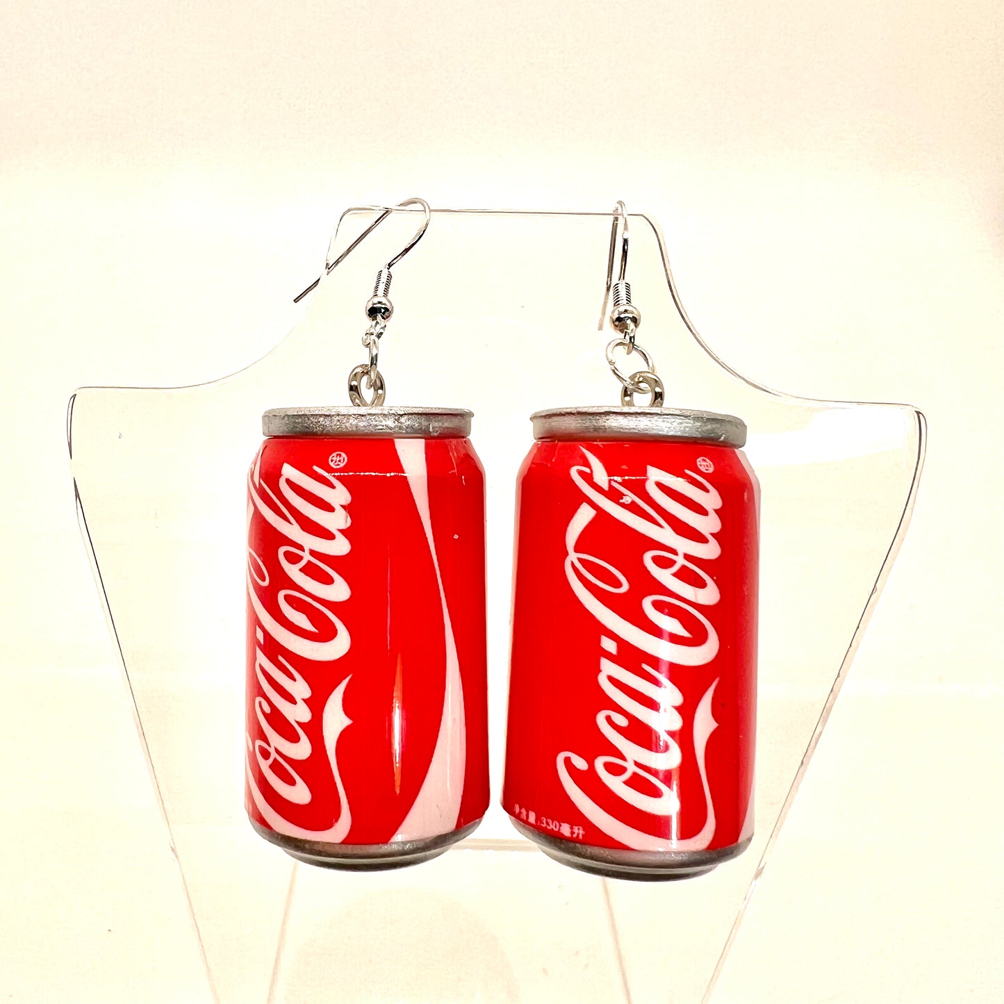Large Coke Can Earrings