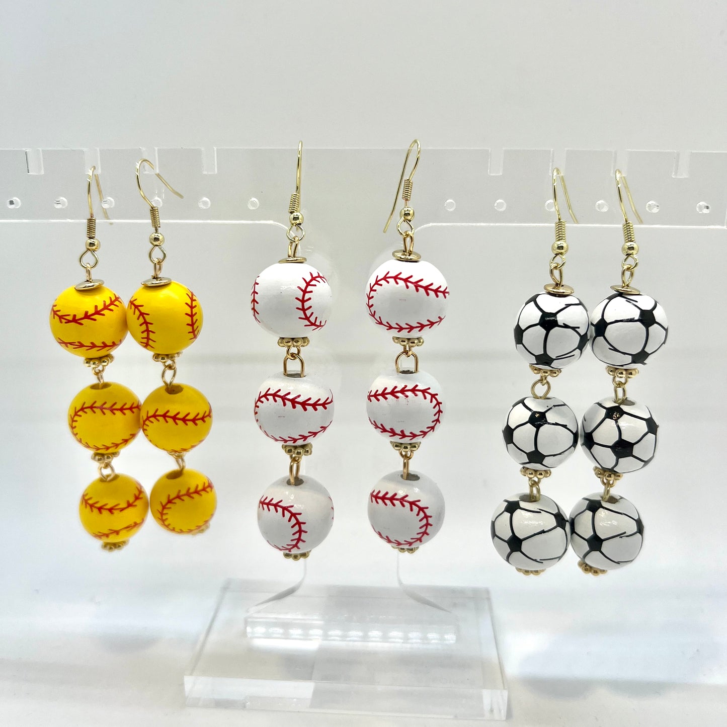 Sports Balls Earrings