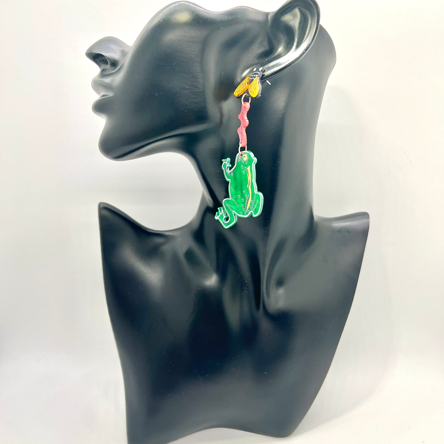 Frog & Fly Earrings