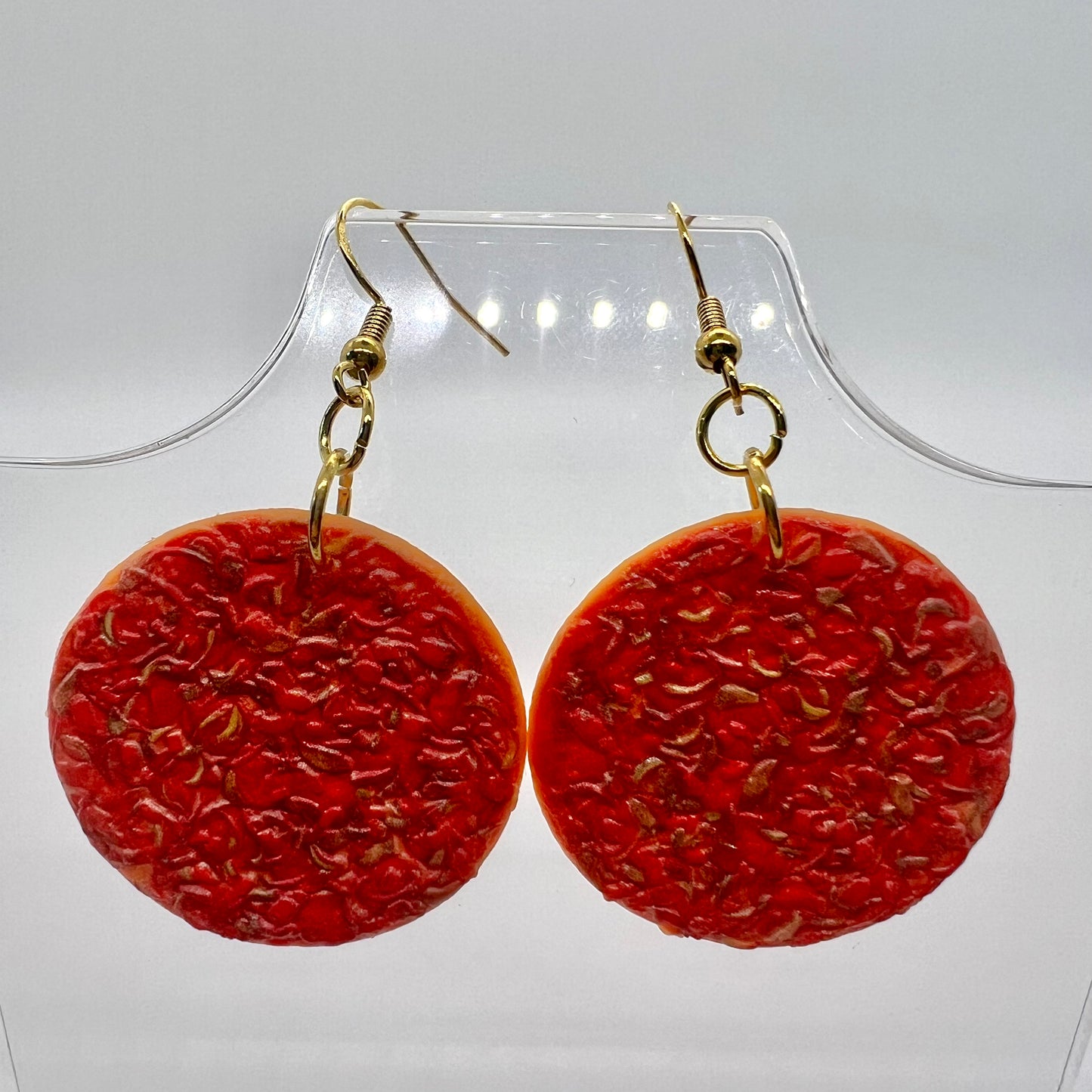 Supreme Pizza Earrings