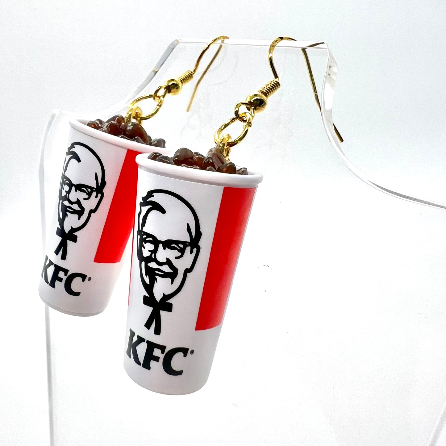 KFC Soda Earrings