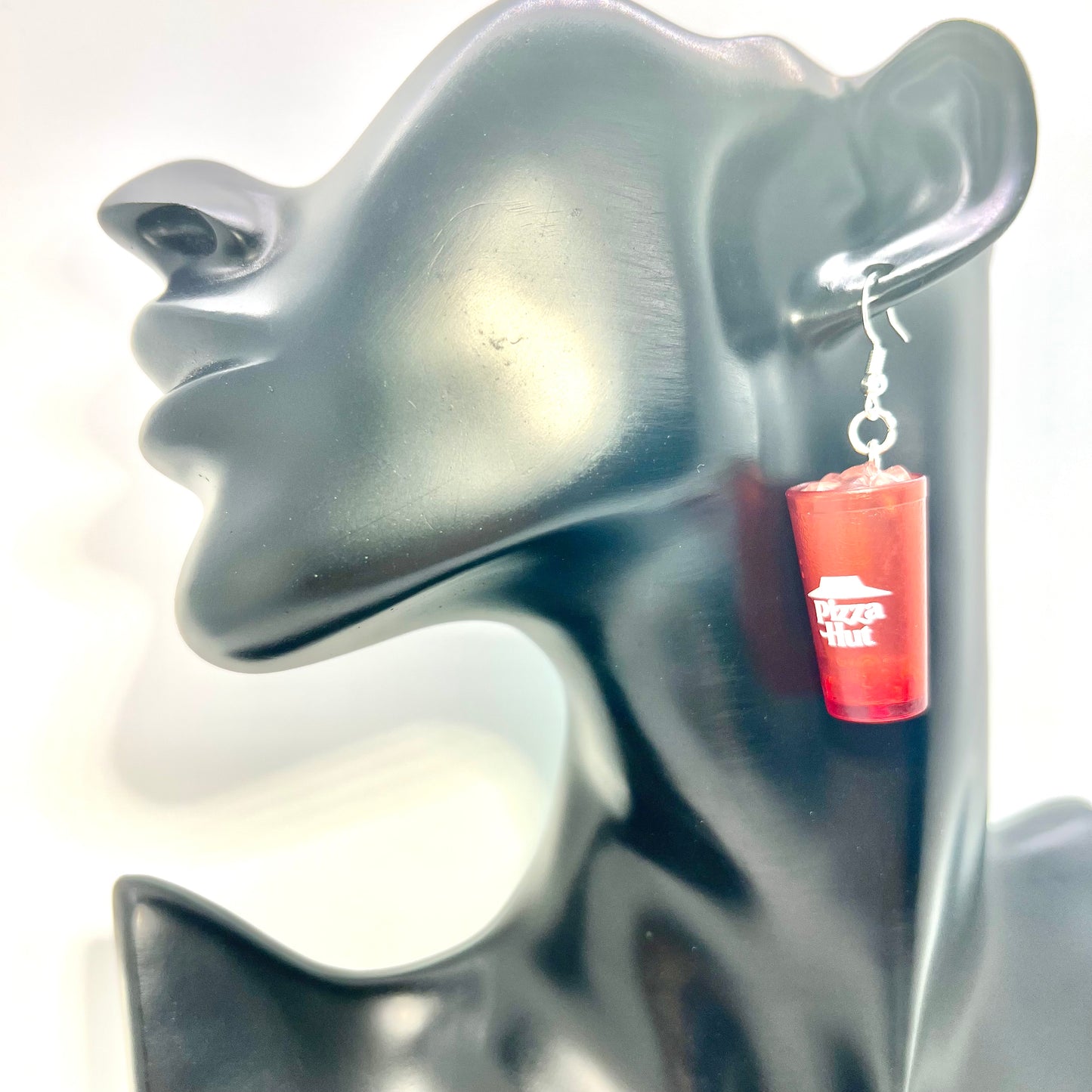 Pizza Hut Cup Earrings