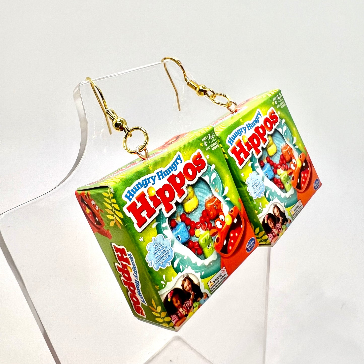 Hungry Hippos Earrings