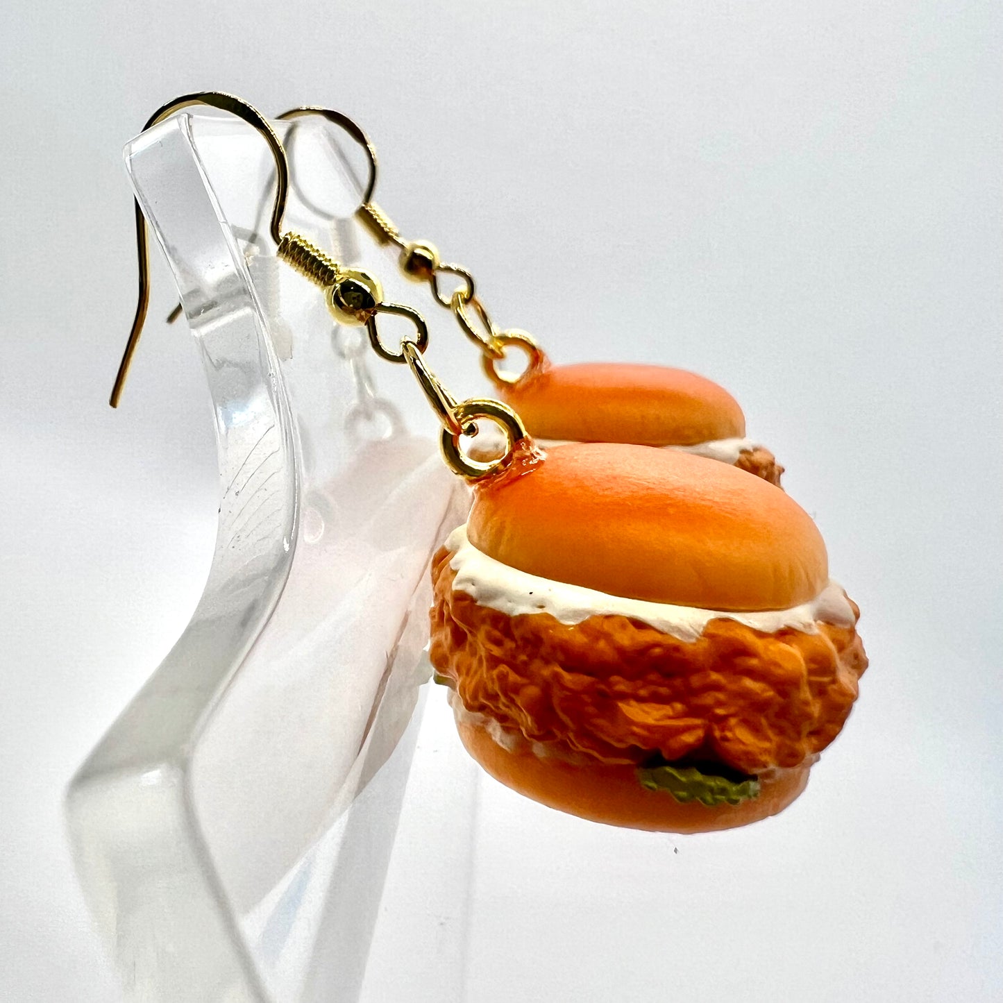 Chicken Sandwich Earrings