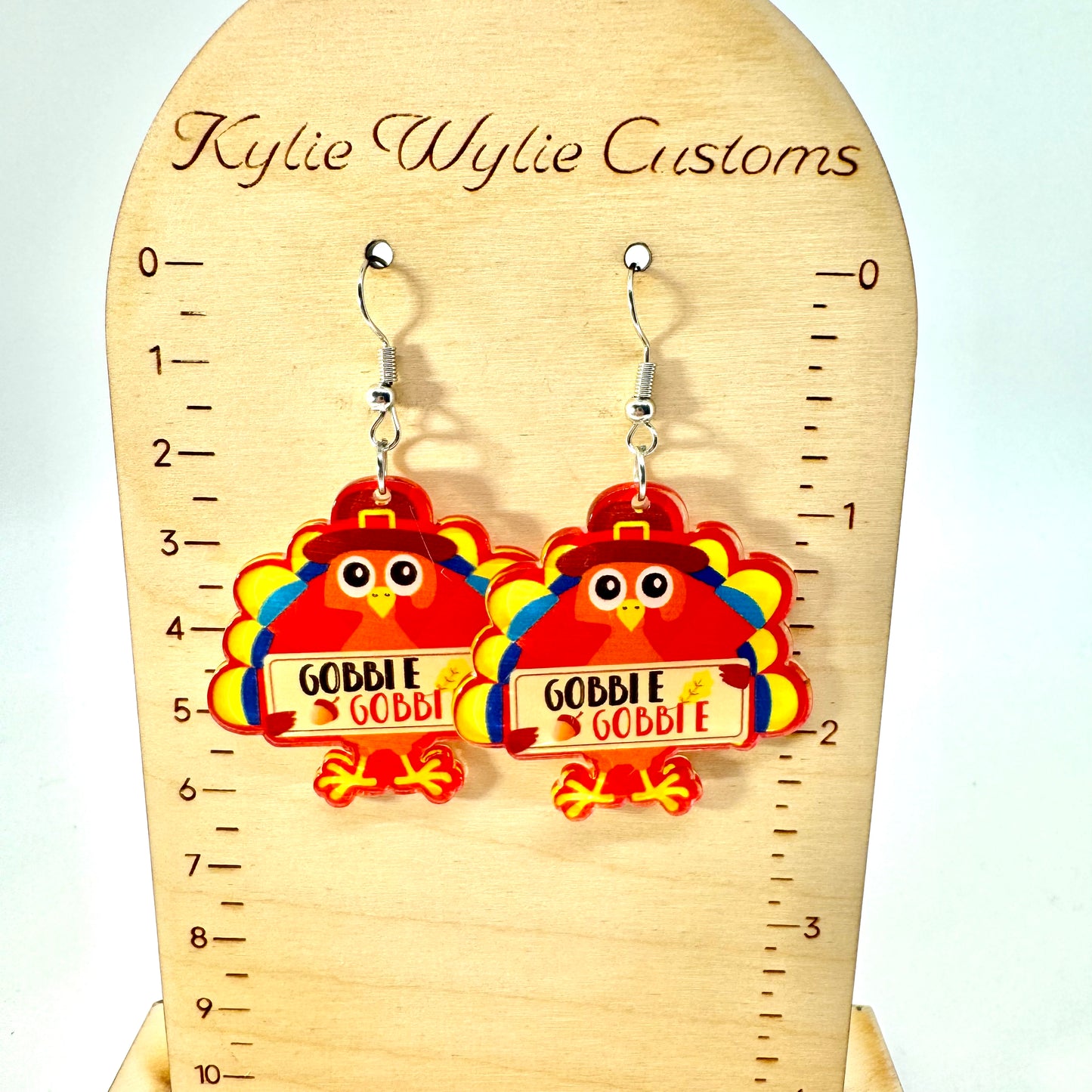 Thanksgiving Turkey Earrings
