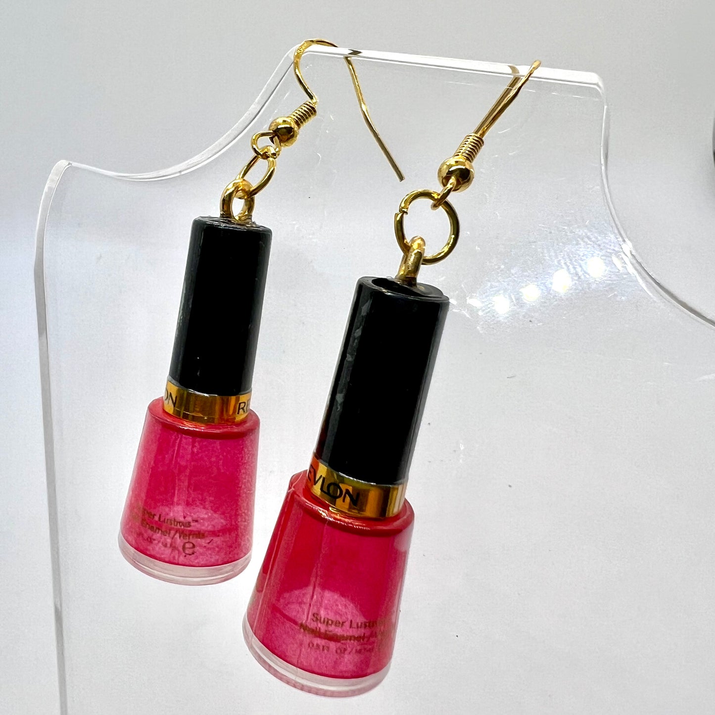 Nail Polish Bottle Earrings