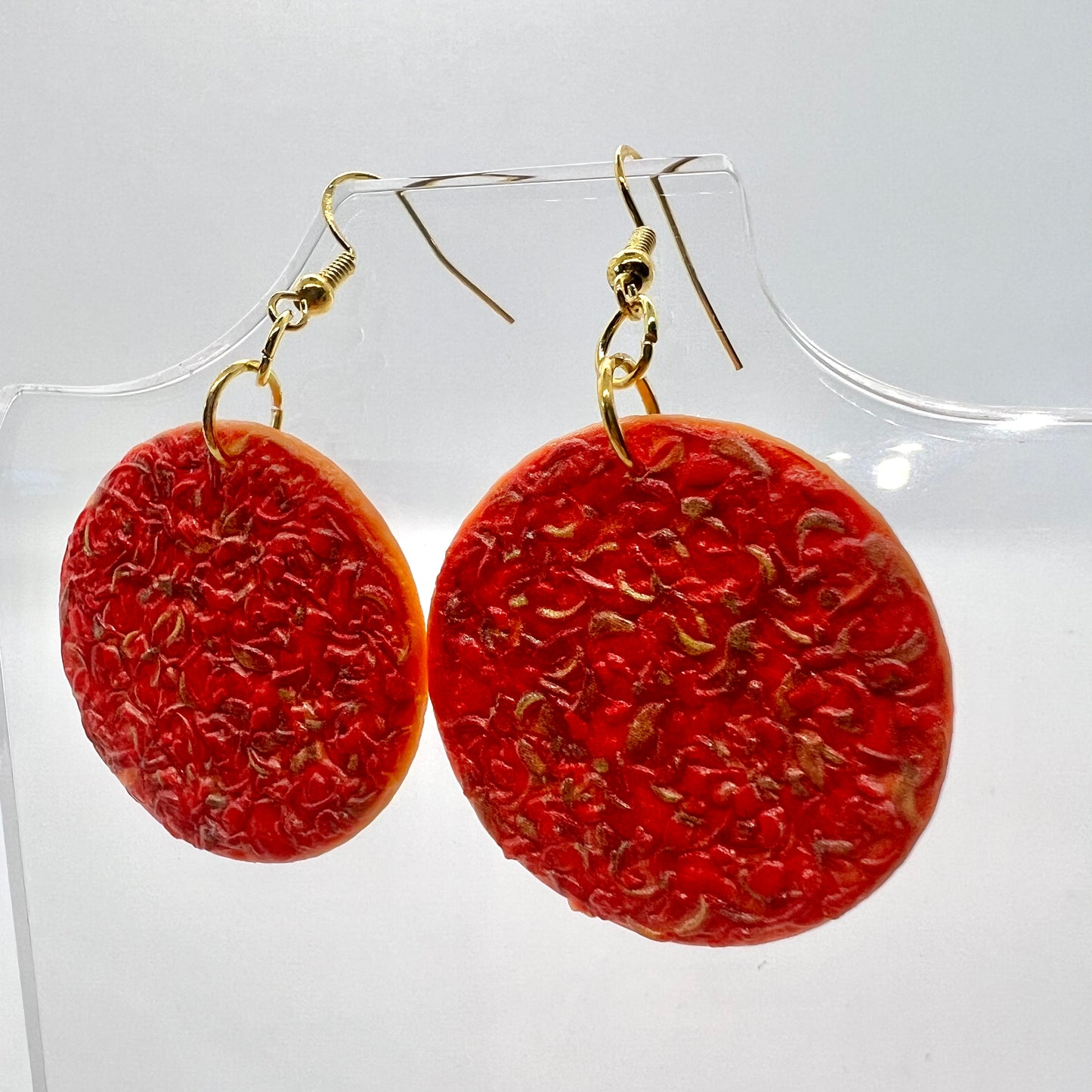 Supreme Pizza Earrings