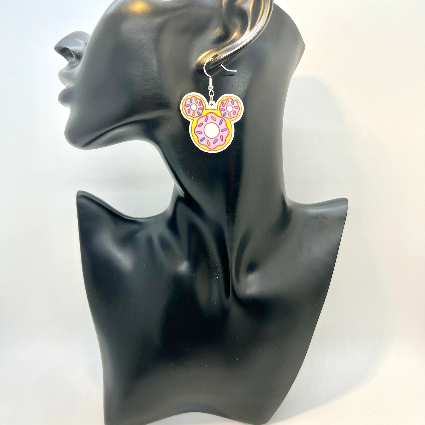 Mickey Donut Earrings