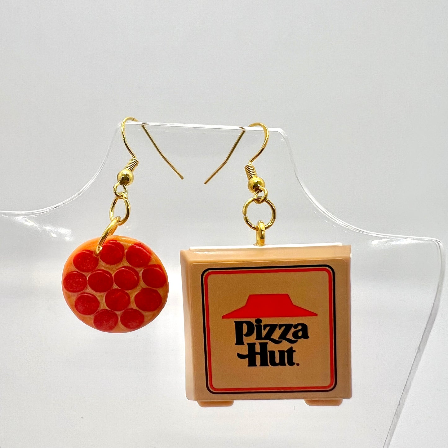Mini Pizza Earrings