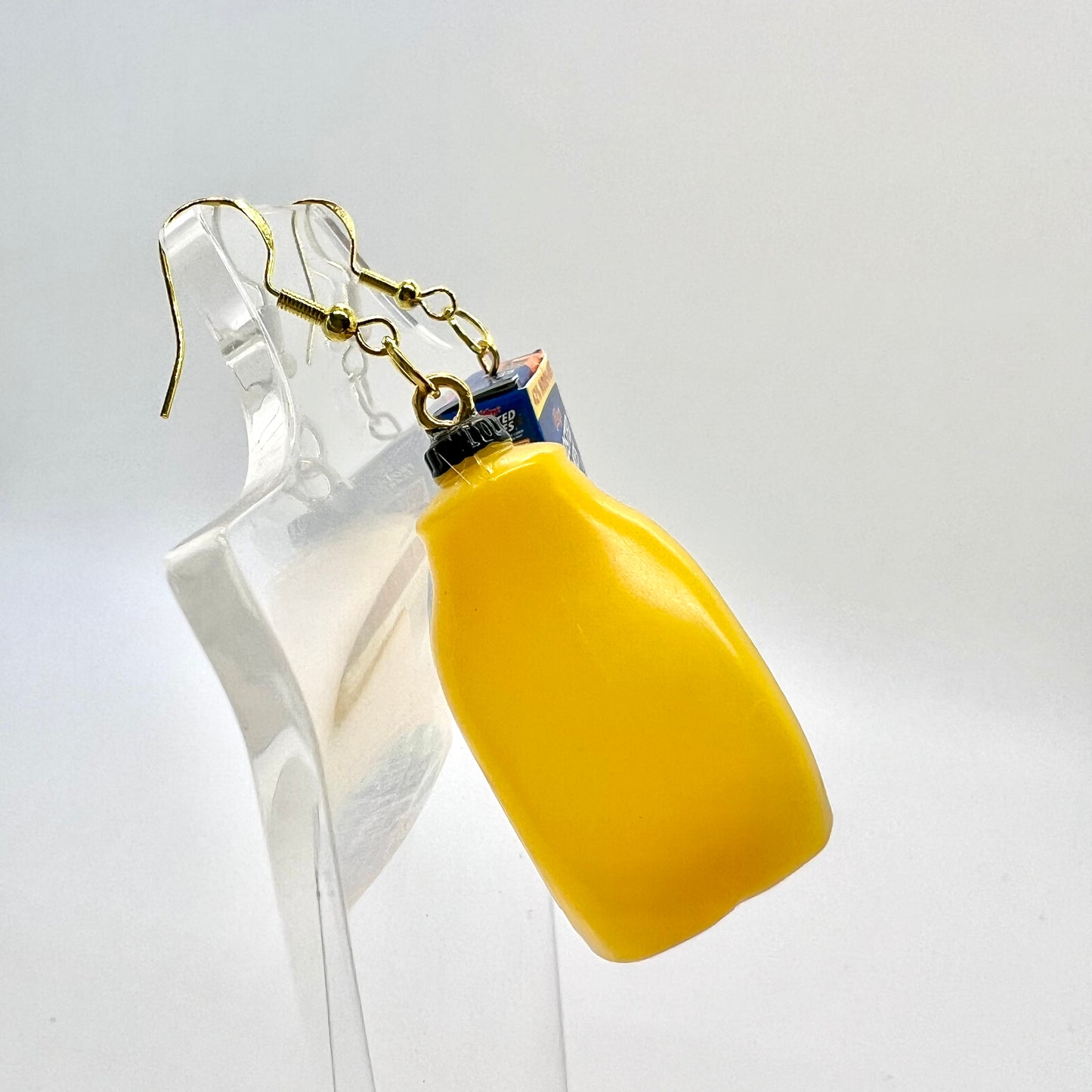 Cereal & Orange Juice Earrings