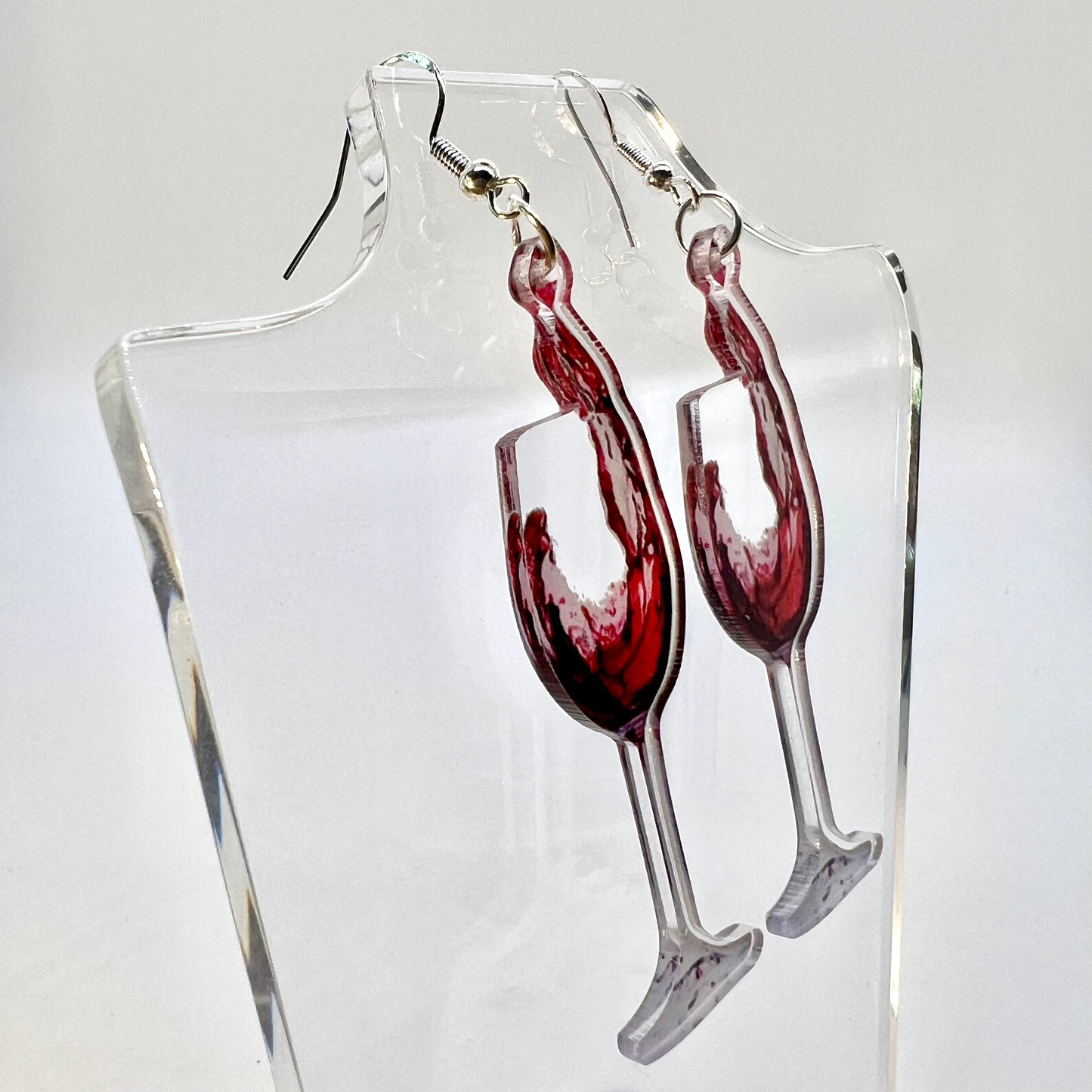 Wine Glass Earrings