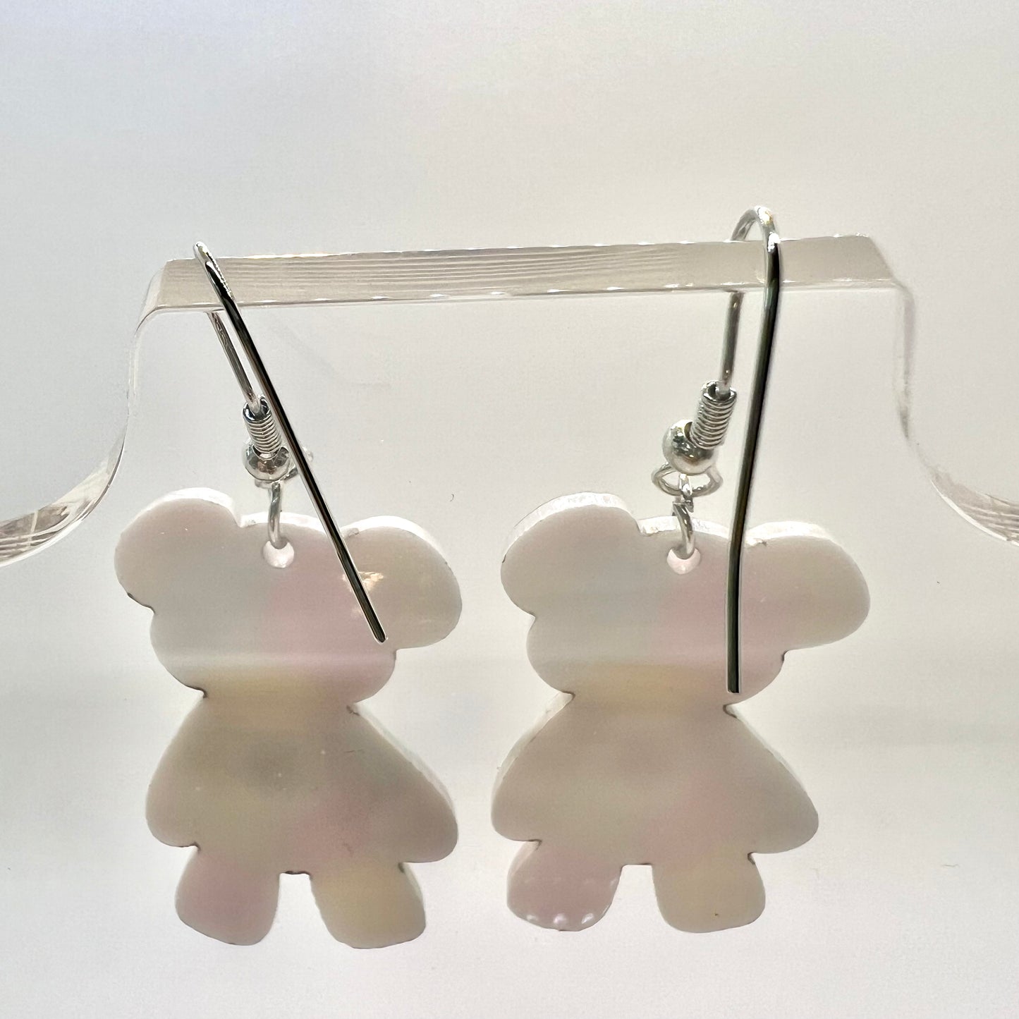 Patchwork Bear Earrings
