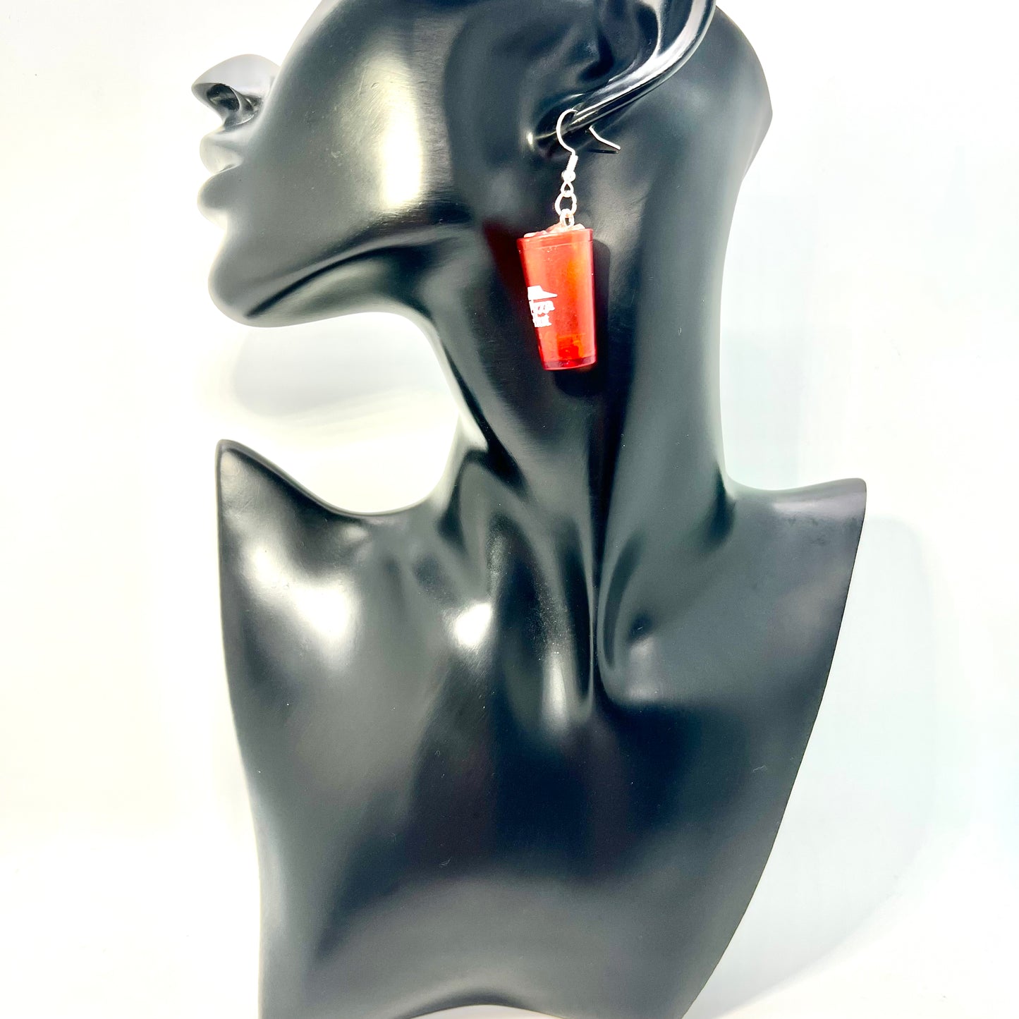 Pizza Hut Cup Earrings