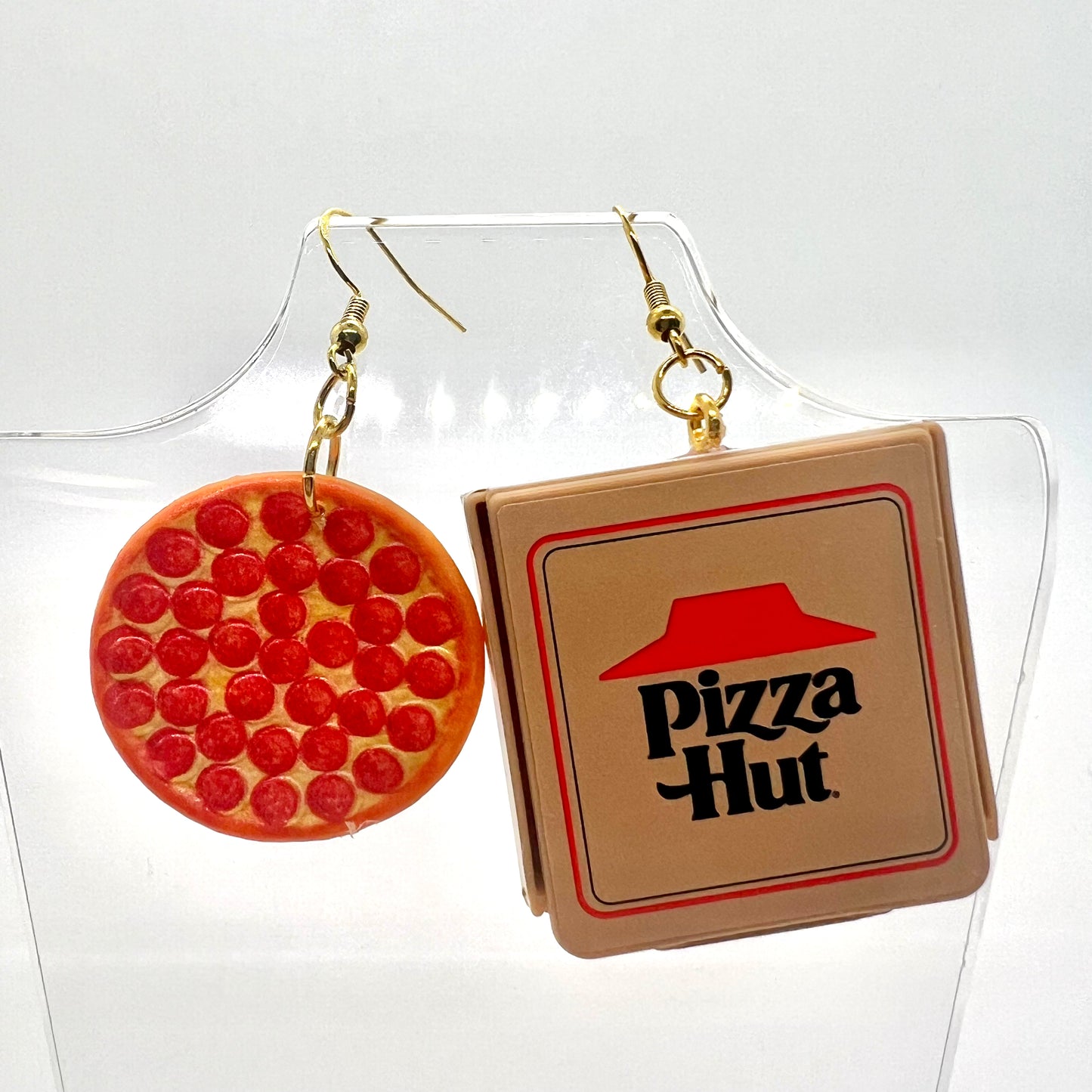 Pepperoni Pizza Earrings
