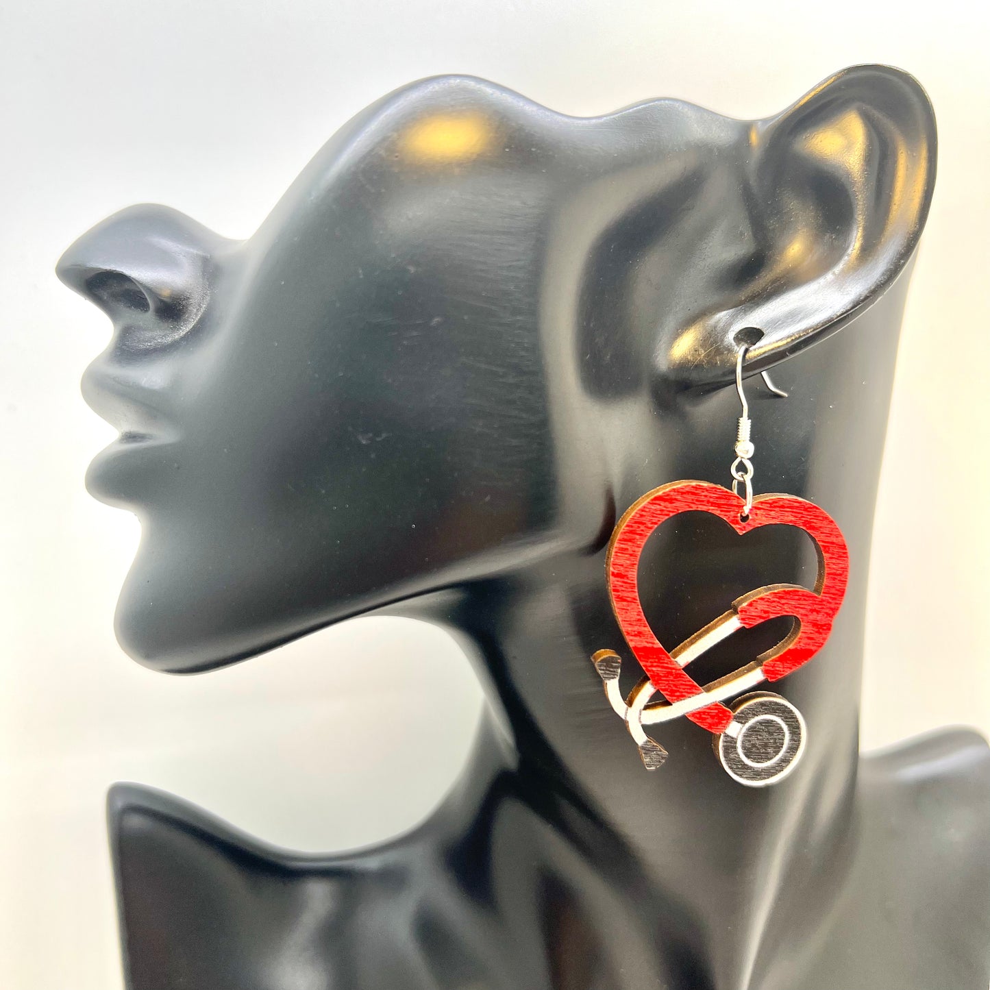 Nurse Heart Earrings