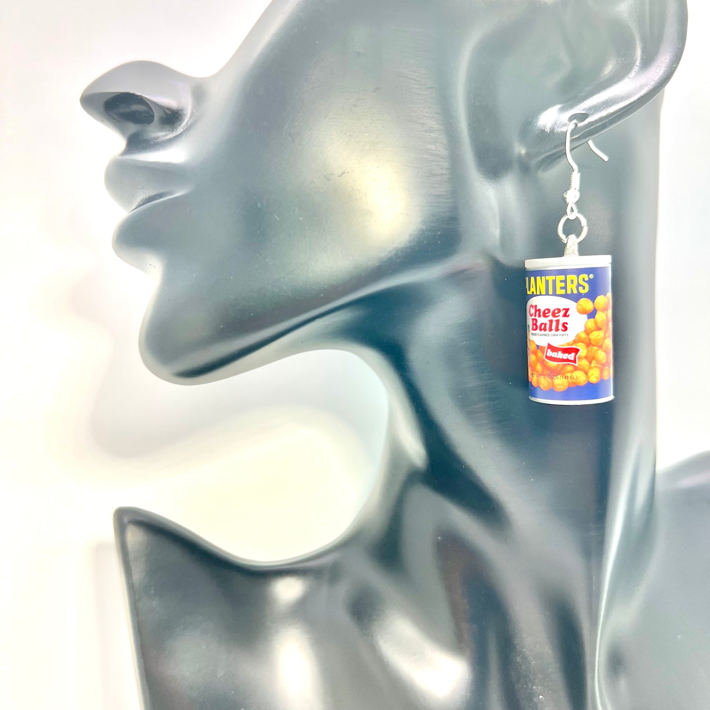 Cheese Balls Can Earrings
