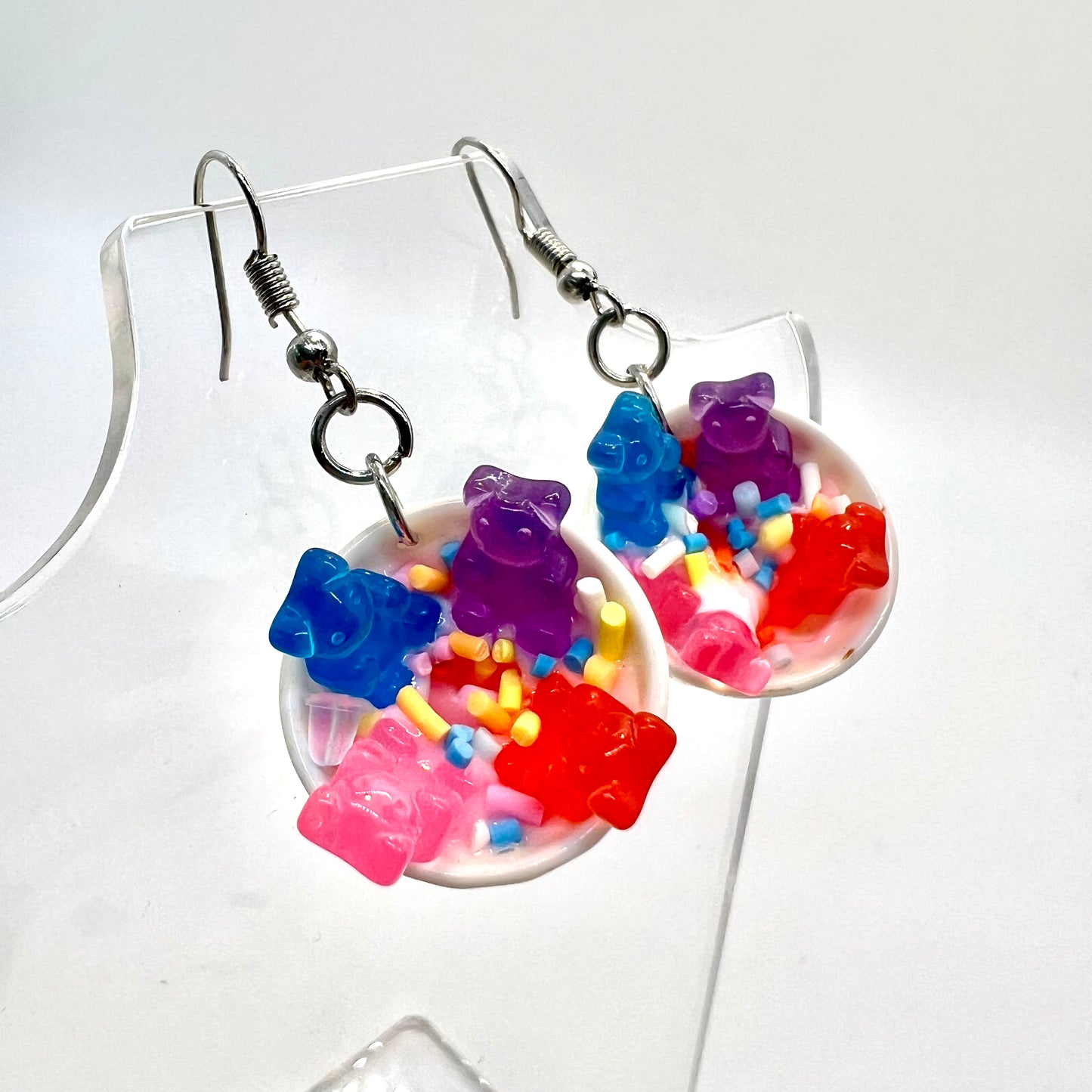 Gummy Bear Bowl Earrings
