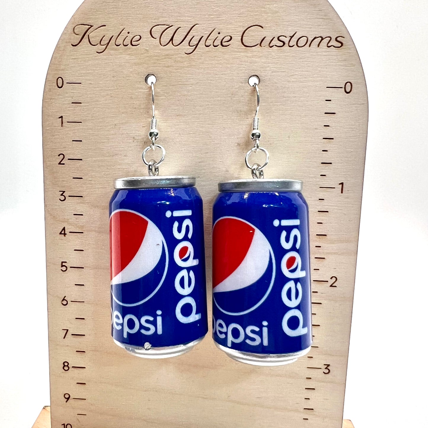 Large Pepsi Can Earrings