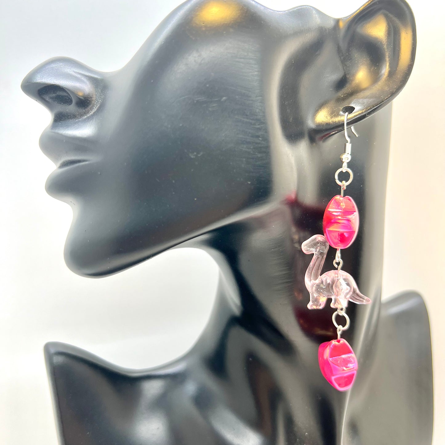 Dino Star Chain Earrings