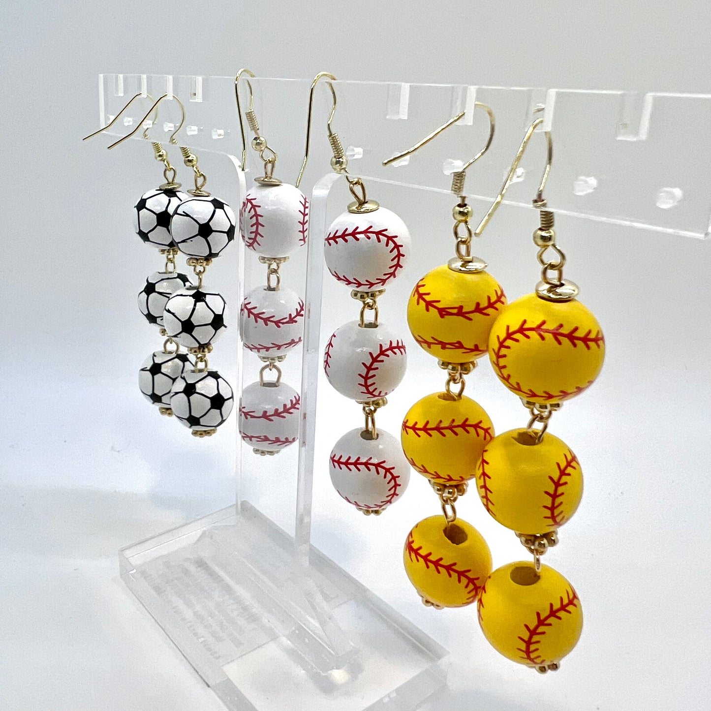Sports Balls Earrings