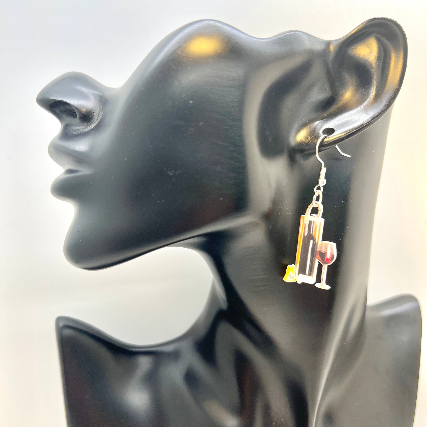 Wine Earrings