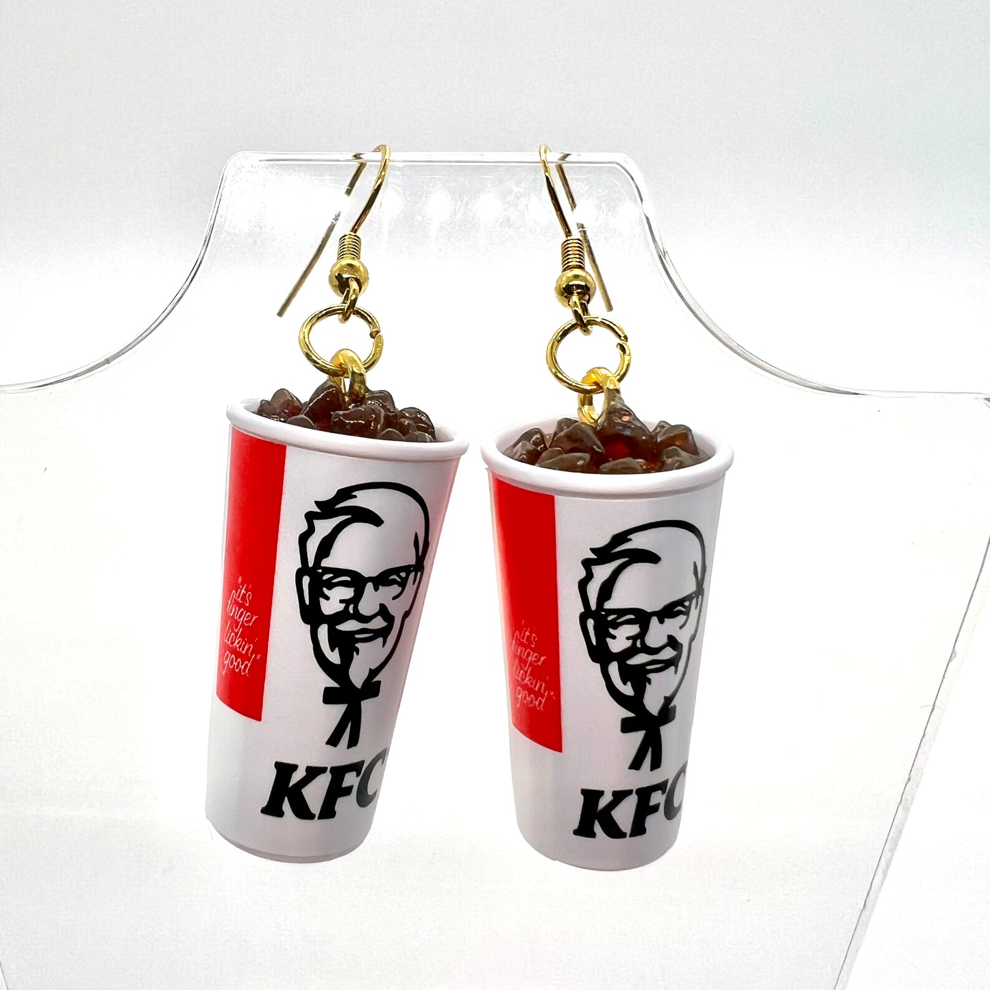KFC Soda Earrings