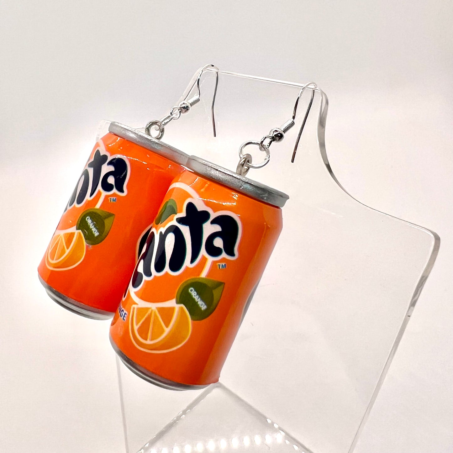 Large Fanta Can Earrings