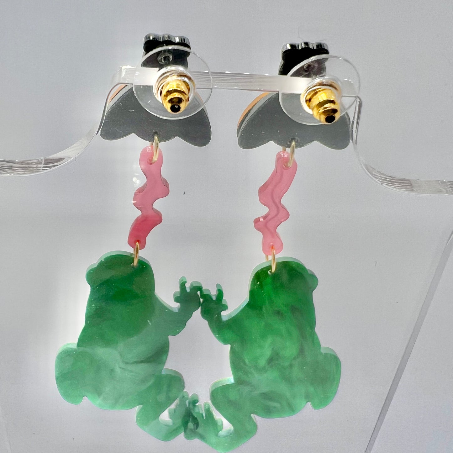 Frog & Fly Earrings