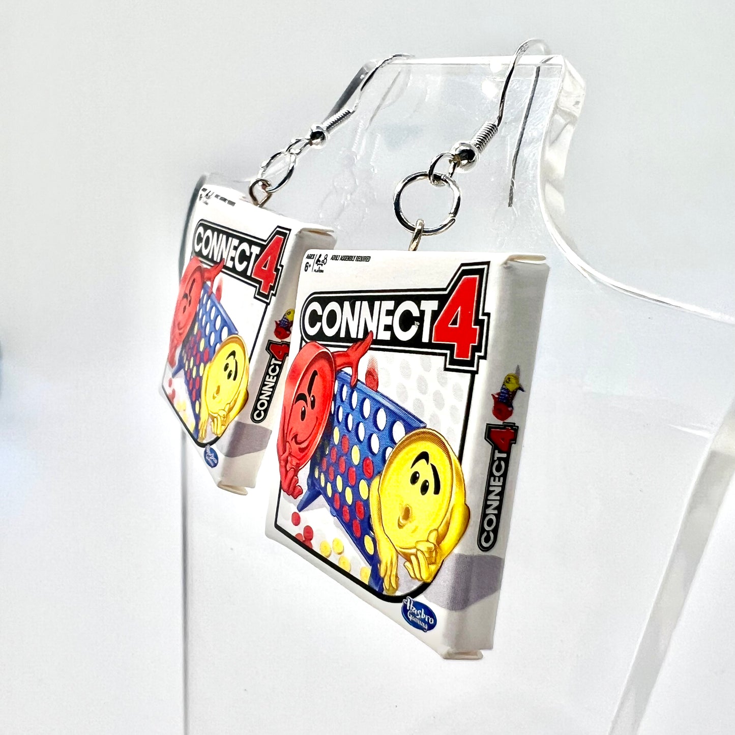 Connect 4 Earrings