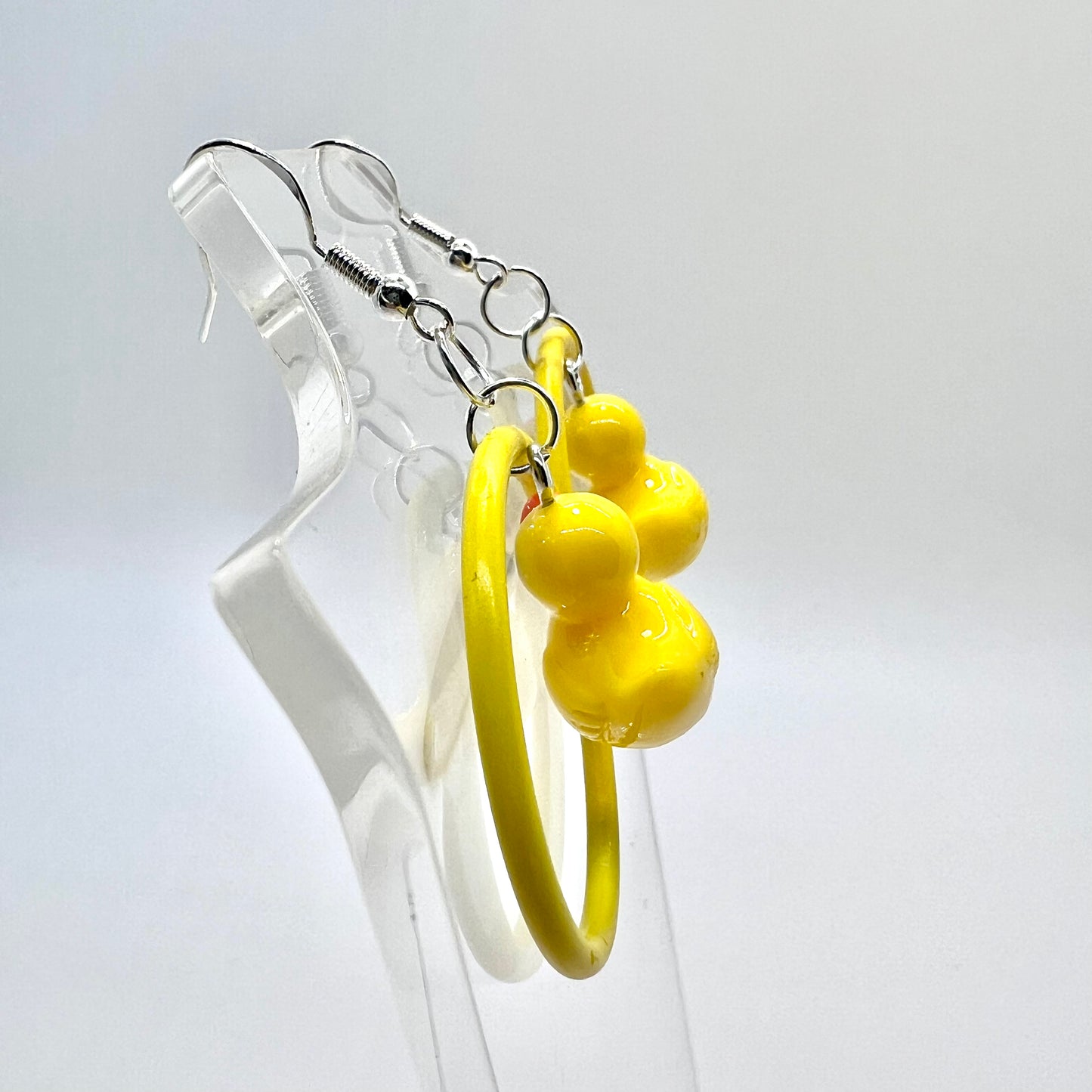 Rubber Duck Swing Earrings