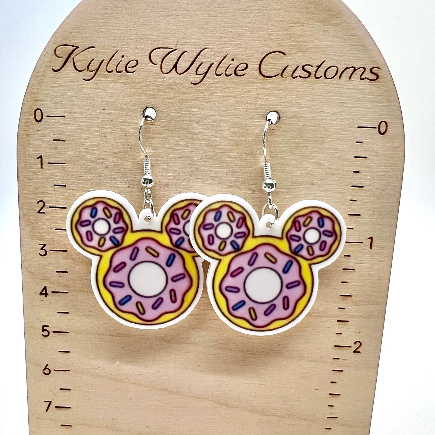 Mickey Donut Earrings