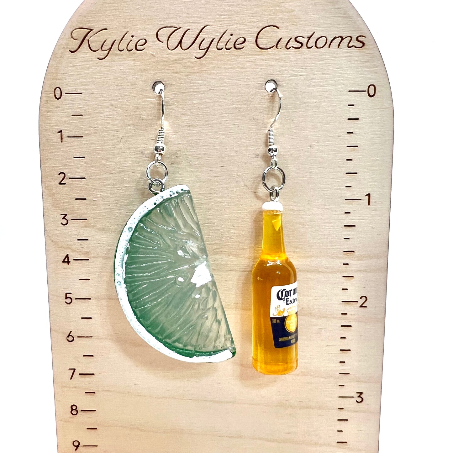Corona & Lime Earrings
