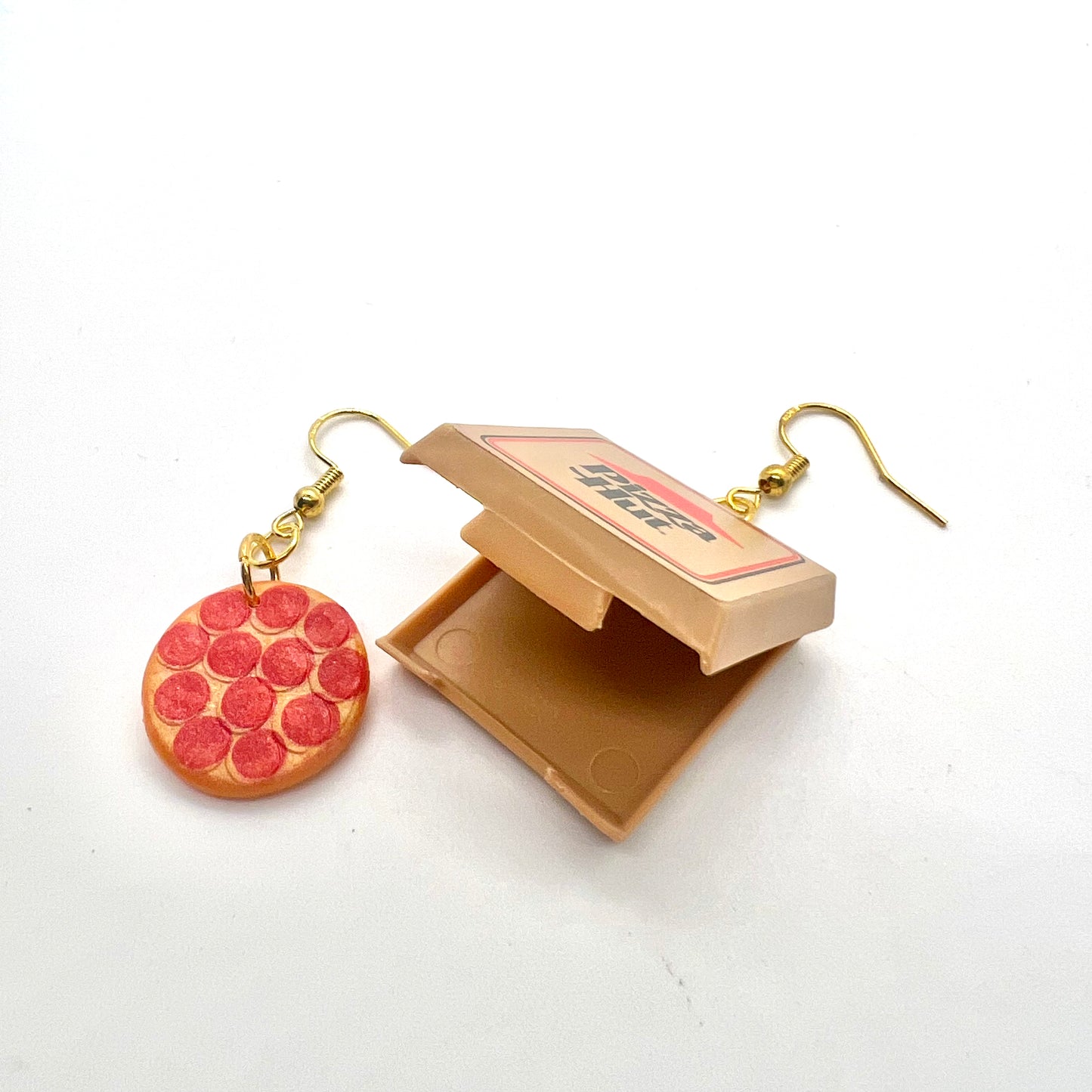 Mini Pizza Earrings