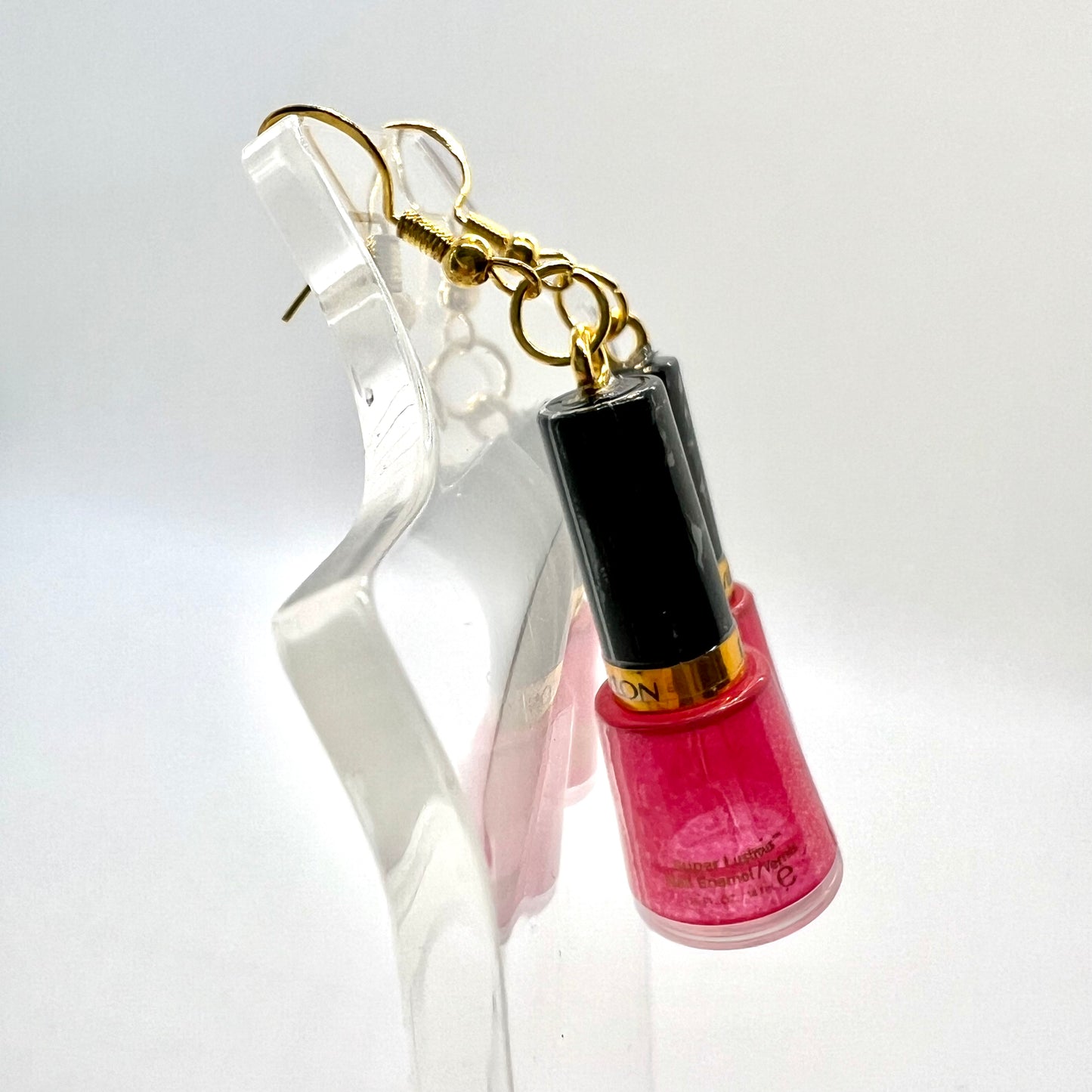 Nail Polish Bottle Earrings