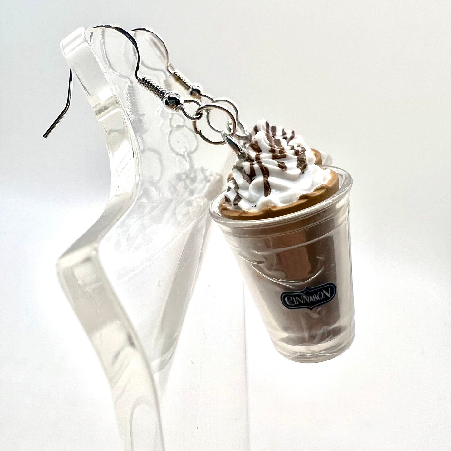 Cinnabon Coffee Earrings