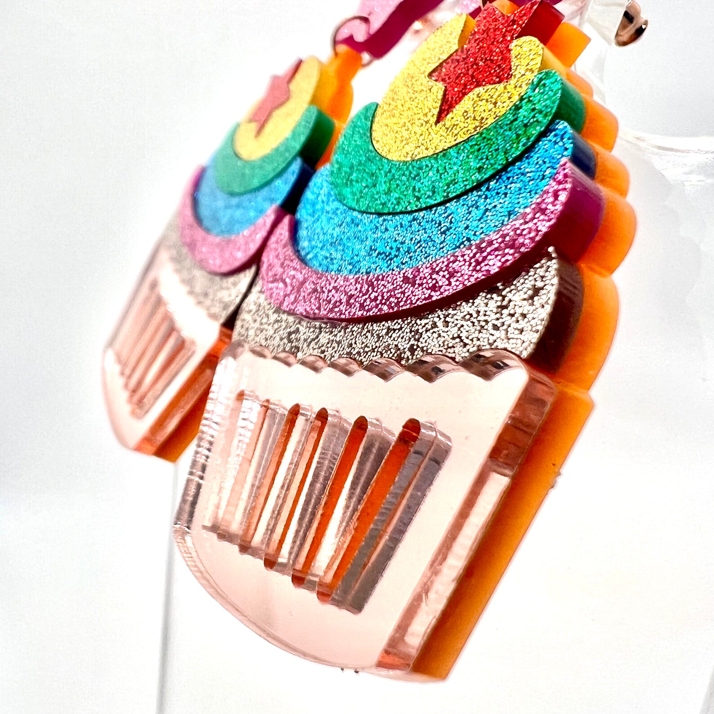 Birthday Cupcake Earrings