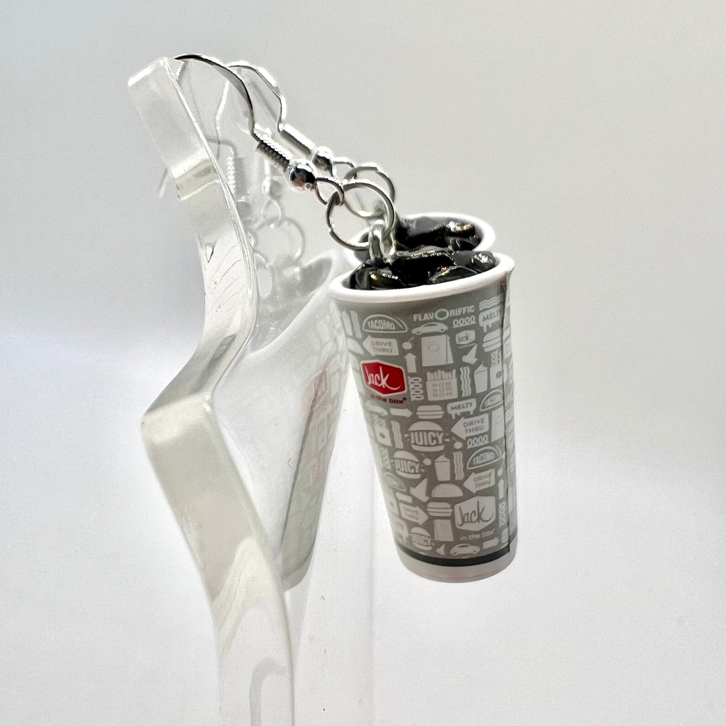 Jack In The Box Drink Earrings