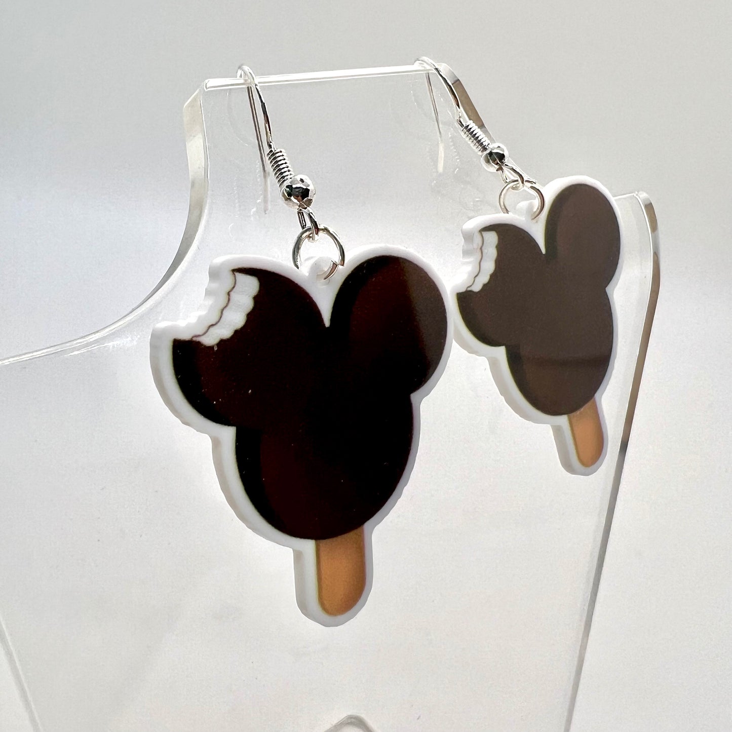 Mickey Ice Cream Bar Earrings