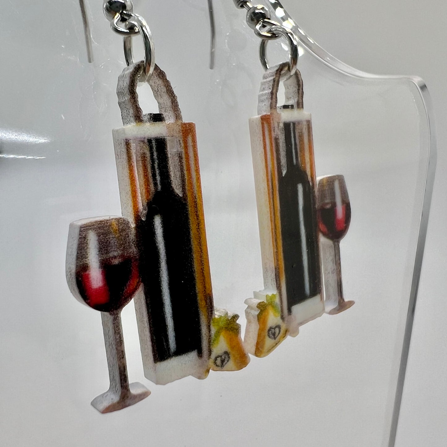 Wine Earrings