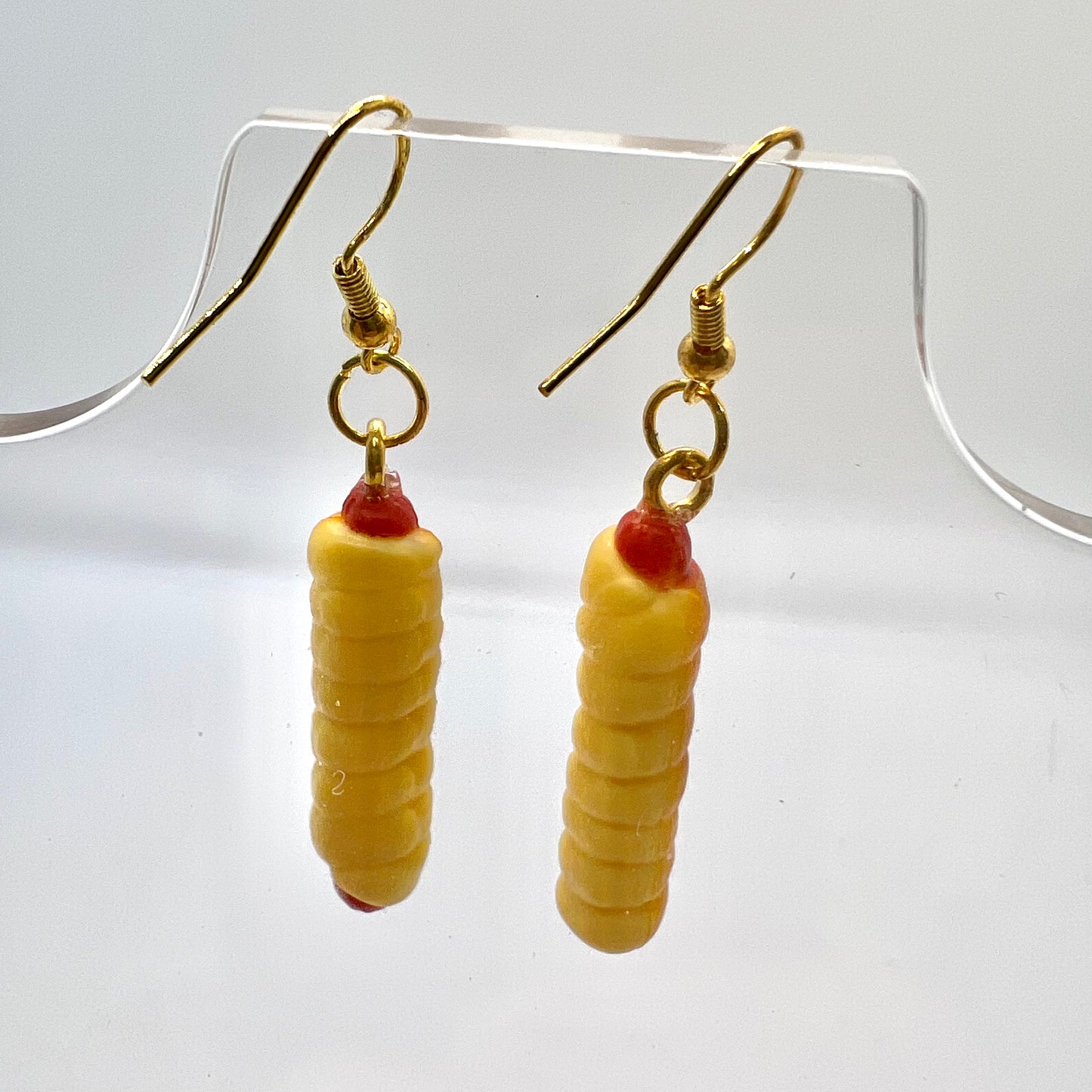 Hotdog Earrings