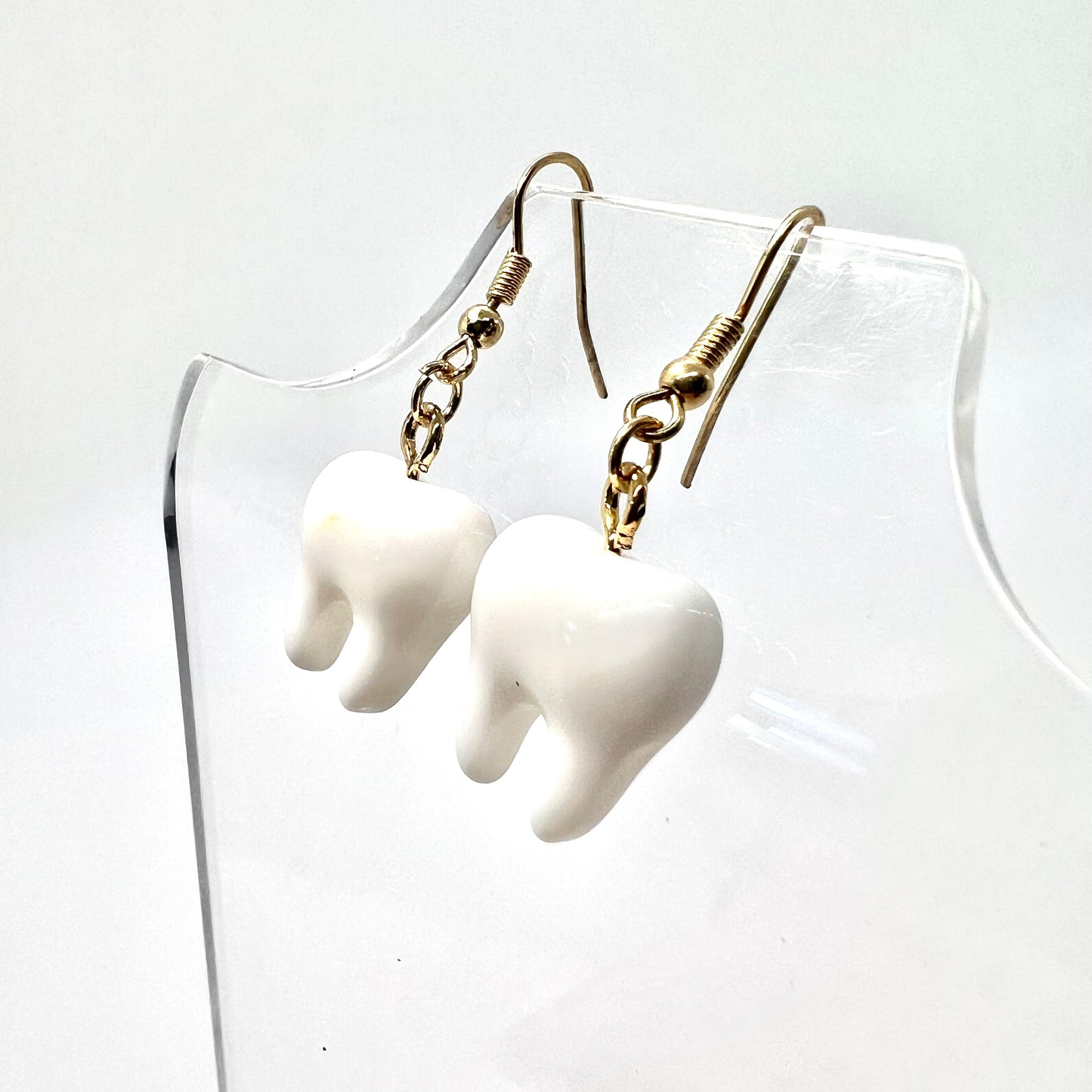 Tooth Earrings