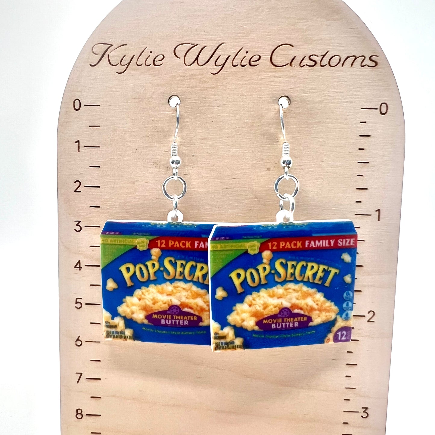 Popcorn Box Earrings